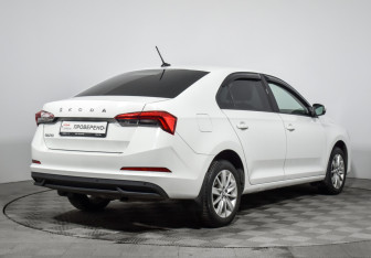 Подержанный автомобиль Skoda Rapid Liftback 2020 года (5 фото)