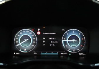 Подержанный автомобиль Hyundai Santa Fe 2021 года (20 фото)